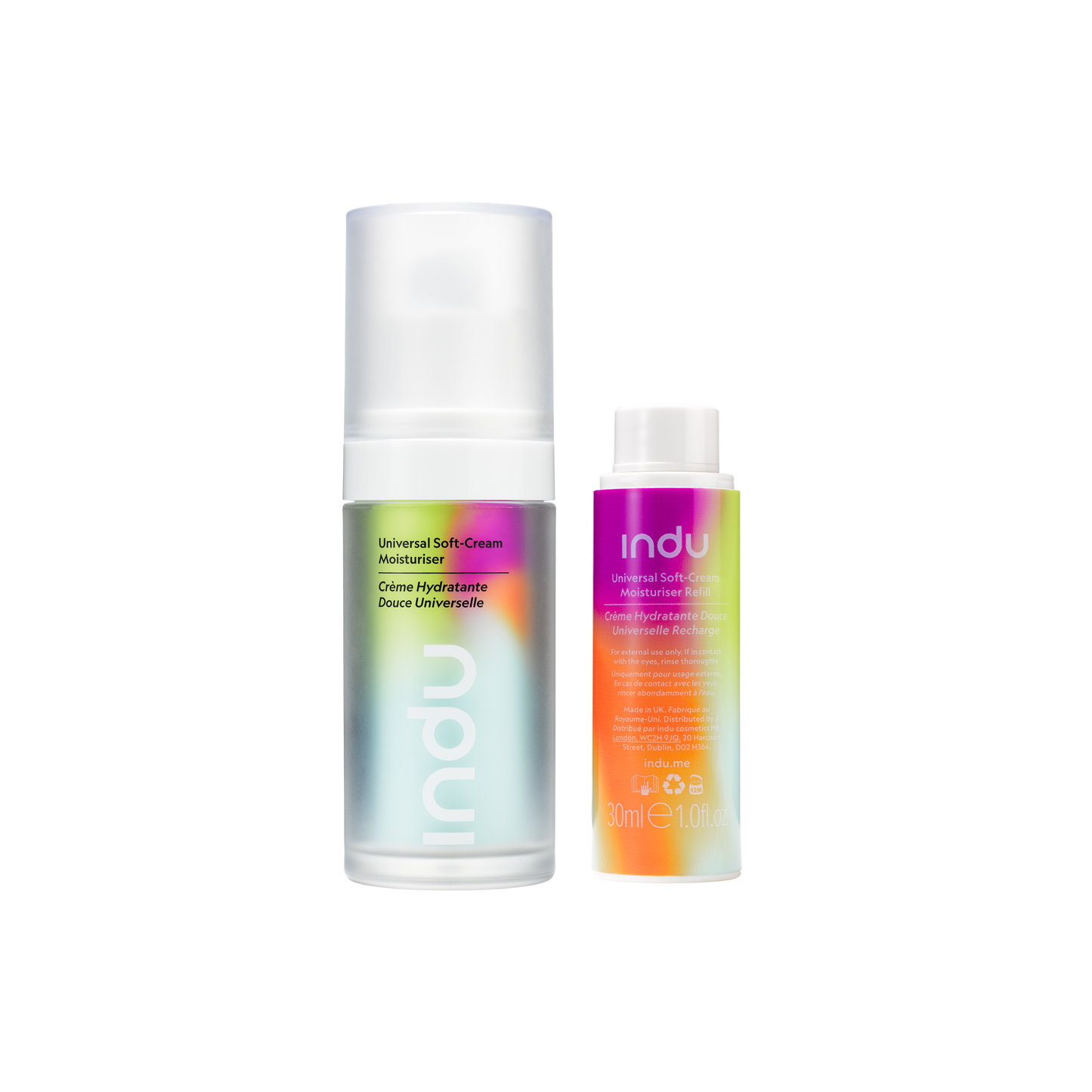 Universal Moisturiser and Refill Set