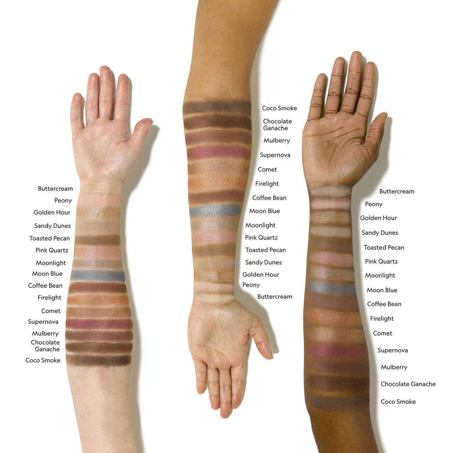 Eyeshadow - Supernova Makeup all shades