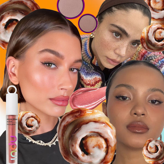 Trending look - cinnamon girl makeup