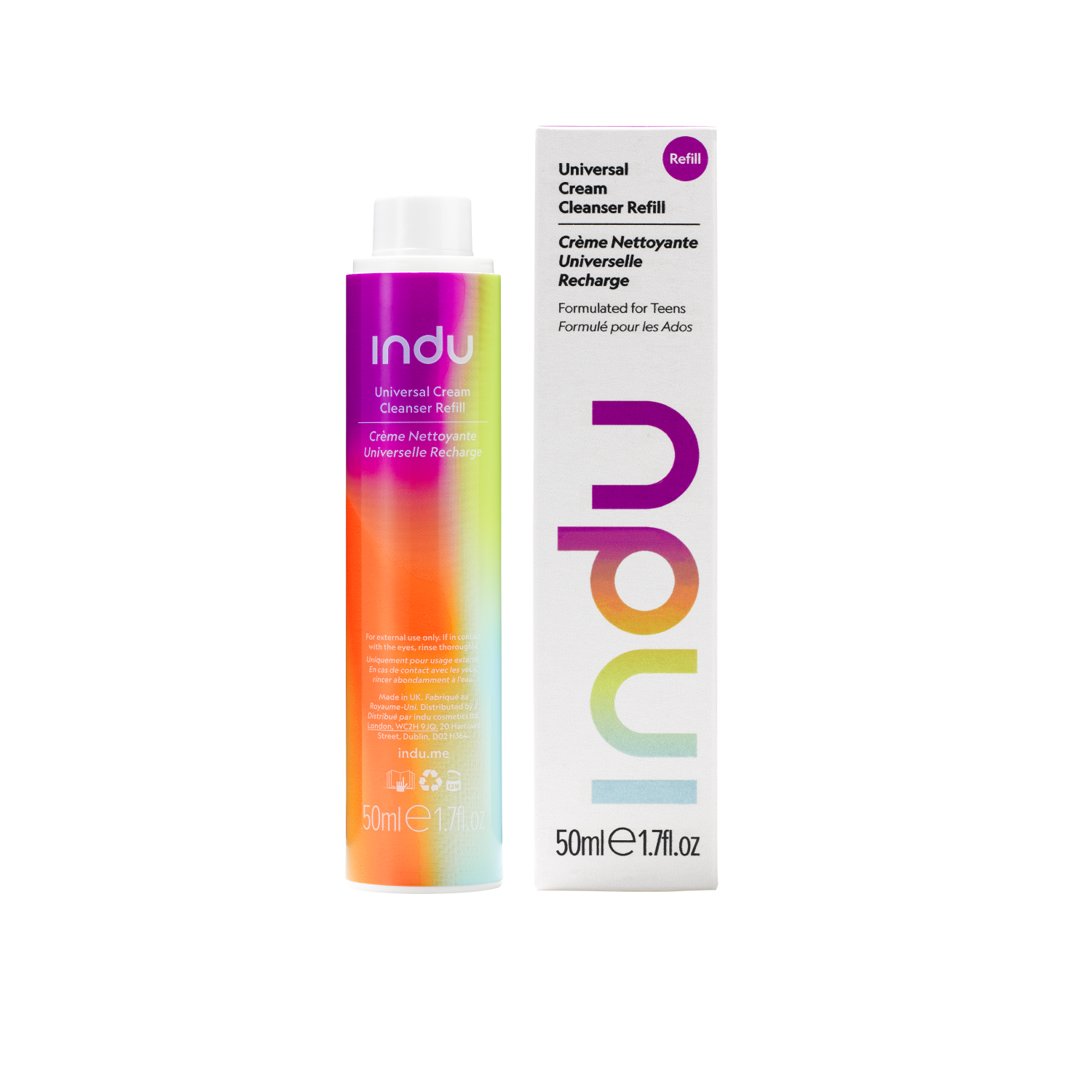 Universal Cream Cleanser Refill Skincare packaging