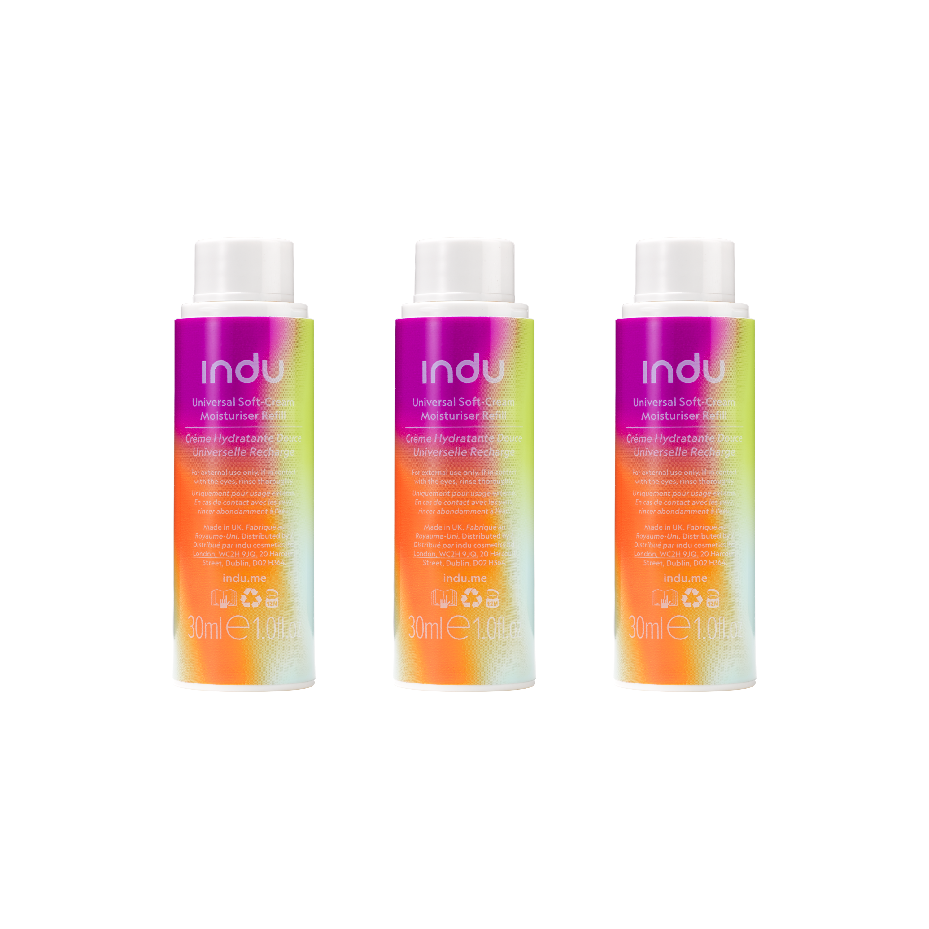 Universal Moisturiser Refill Trio