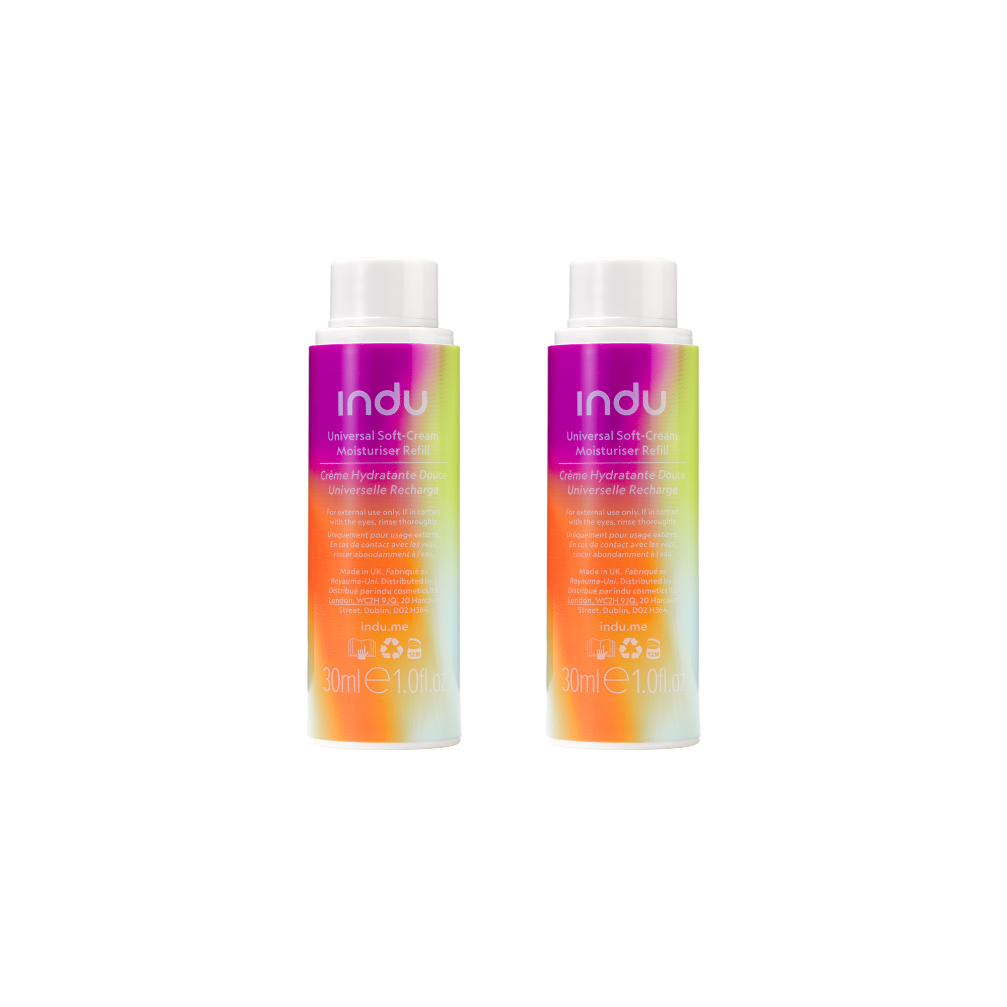 Universal Moisturiser Refill Duo