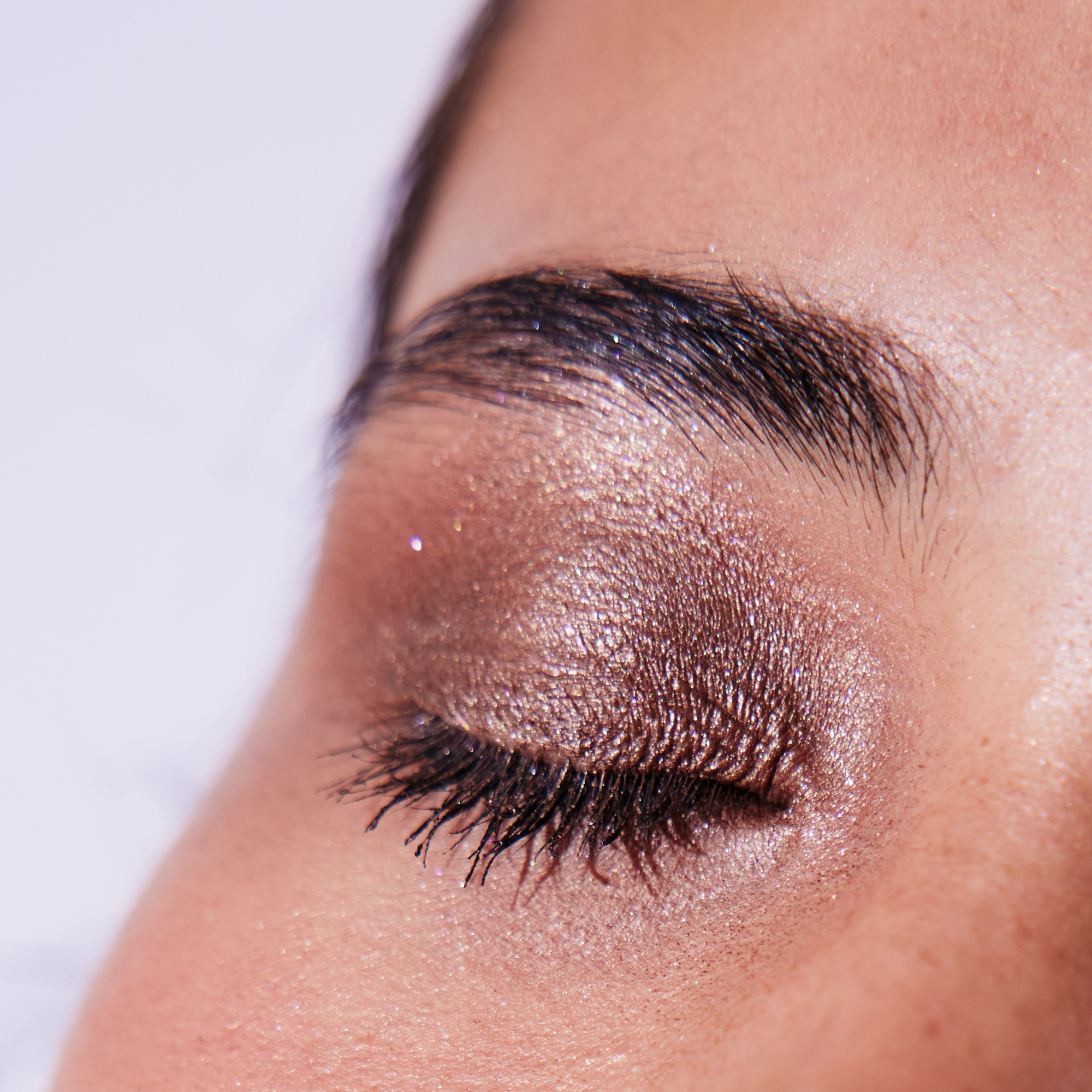 Eyeshadow - Chocolate Ganache Makeup model eye