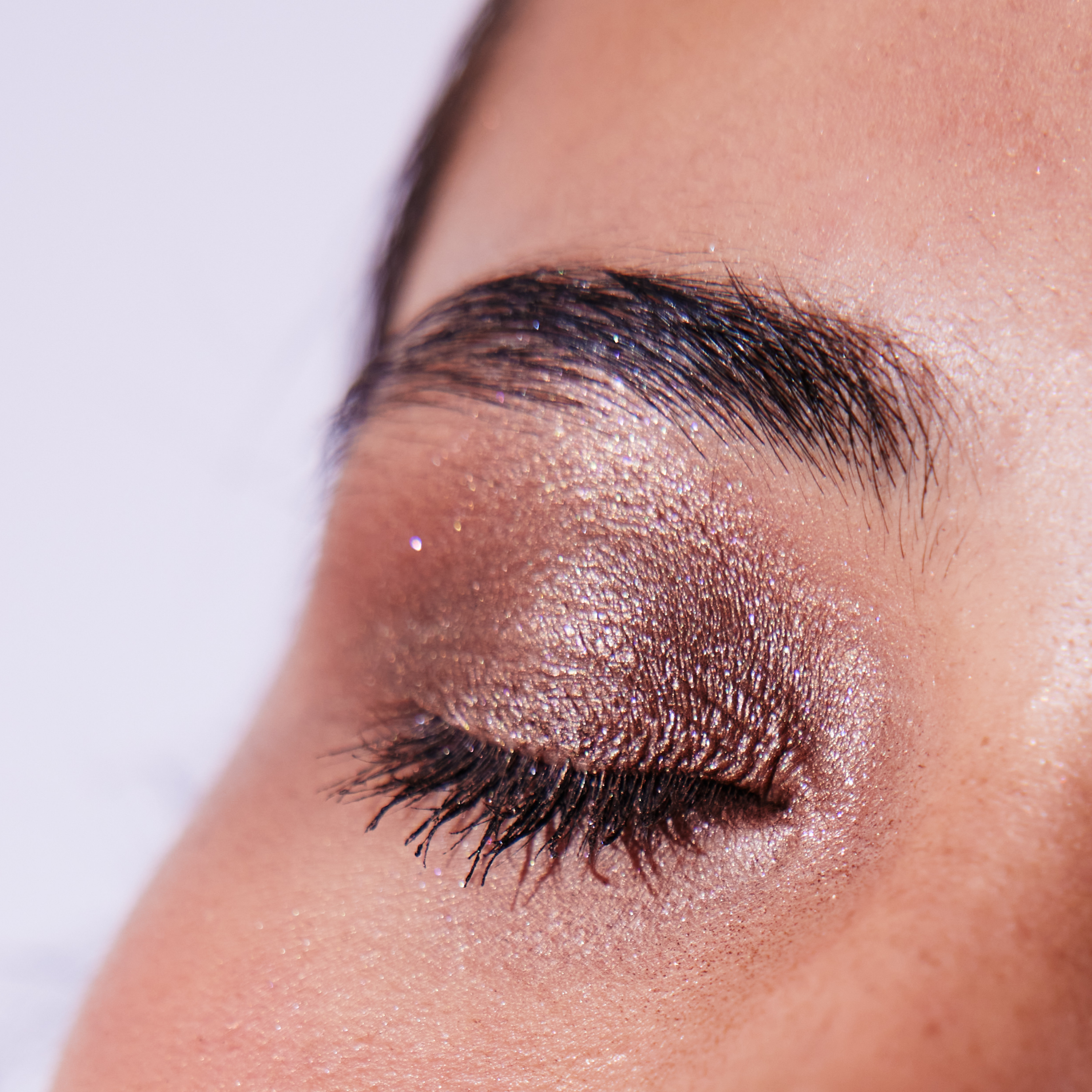 Eyeshadow - Chocolate Ganache Makeup model eye
