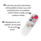 indu Customisable Palette Makeup quote