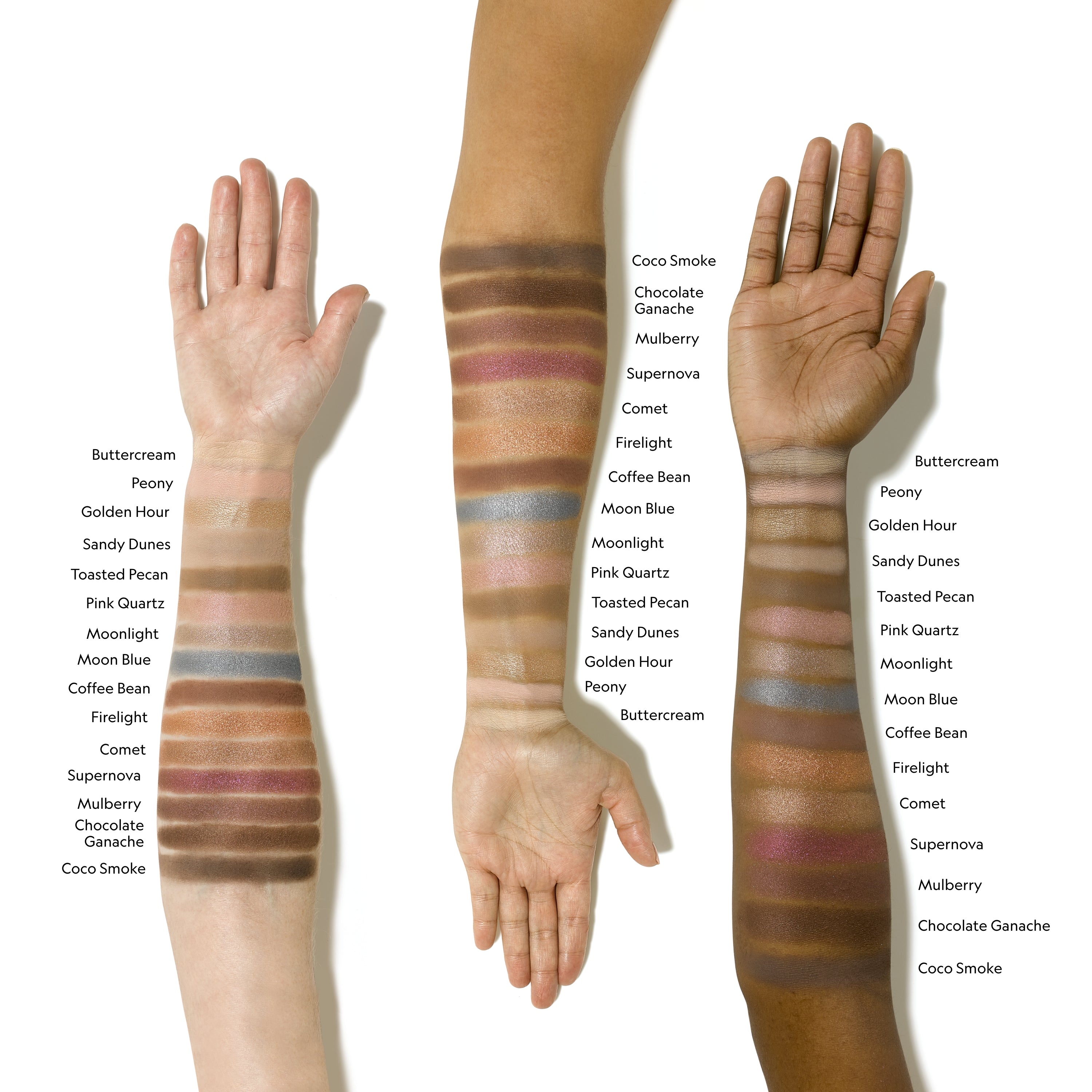 Eyeshadow - Moonlight Makeup all shades