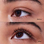 Stand Up Tubing Mascara - Black Makeup before and after