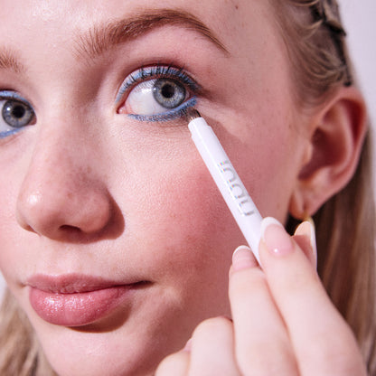 Soft-Glide Pencil - Blue Lagoon Makeup model 3