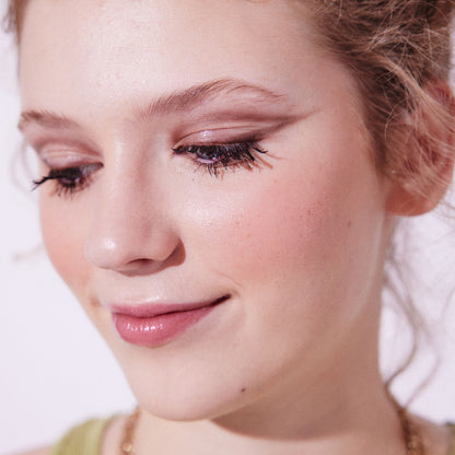 Soft-Glide Pencil - Brown Makeup model eye