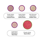 Everyday Natural Palette Edit Makeup contents