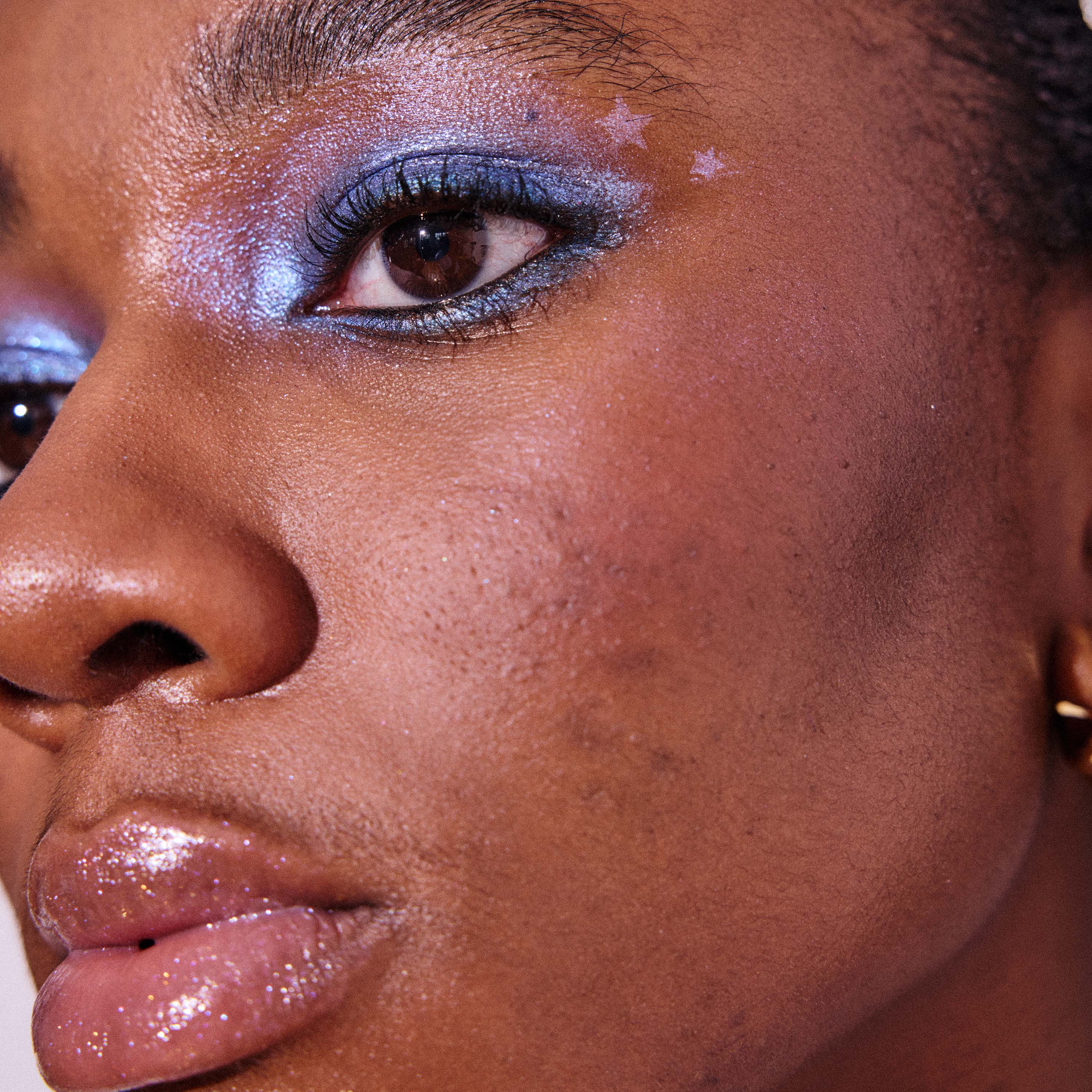 Frosting All Over Shimmer - Ultraviolet Makeup model 2