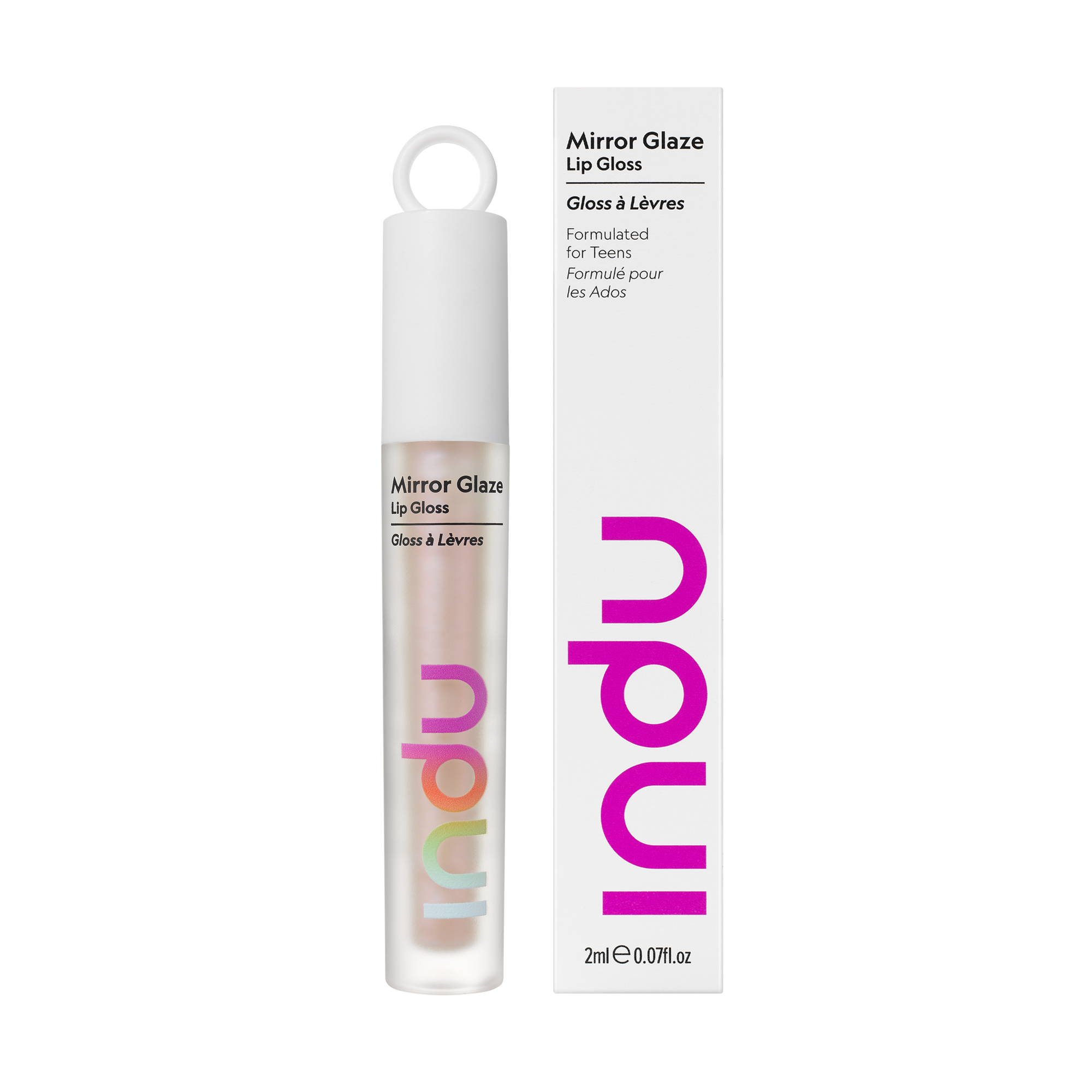 Mirror Glaze Lip Gloss - Lilac Aura Makeup packaging