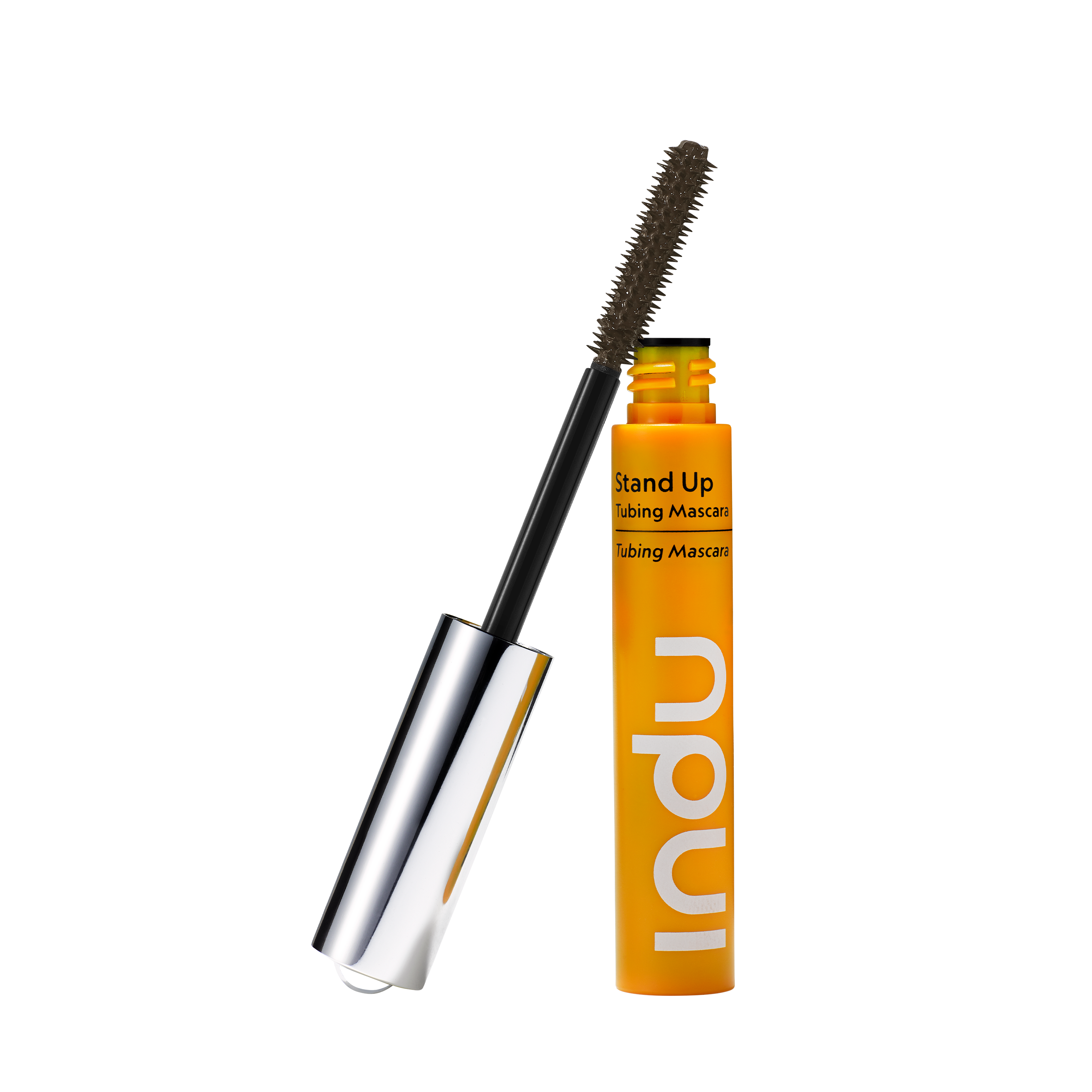 Stand Up Tubing Mascara - Brown Makeup open